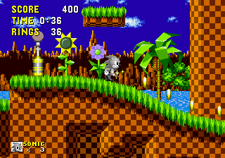Sonic 1 - The Ring Ride 3 Screenshot 1